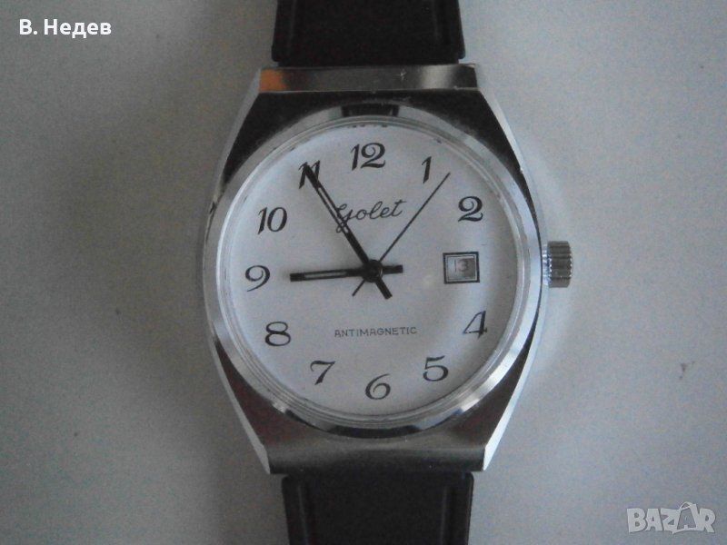 JOLET, antimagnetic, cal 539, case 35mm, снимка 1