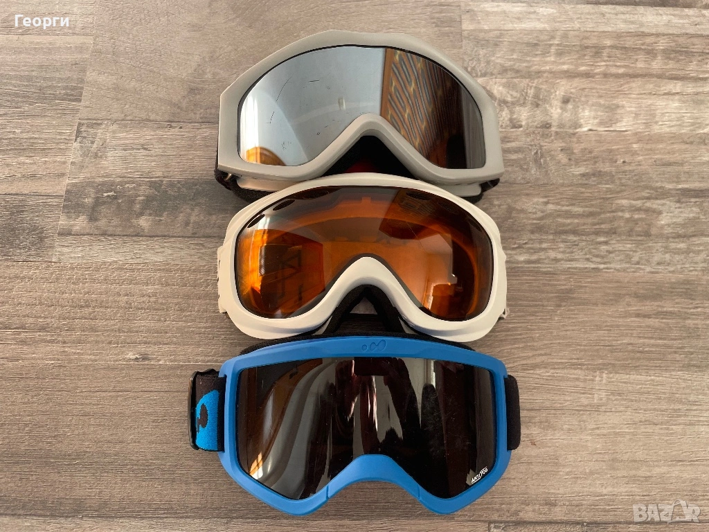 3 бр.Детски очила за ски и сноуборд, снимка 1