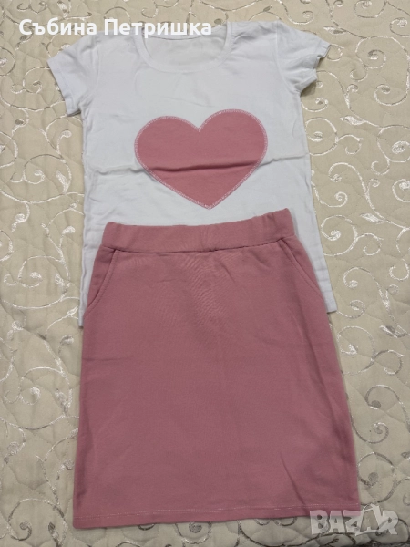 Страхотен сет от пола + блузка, снимка 1