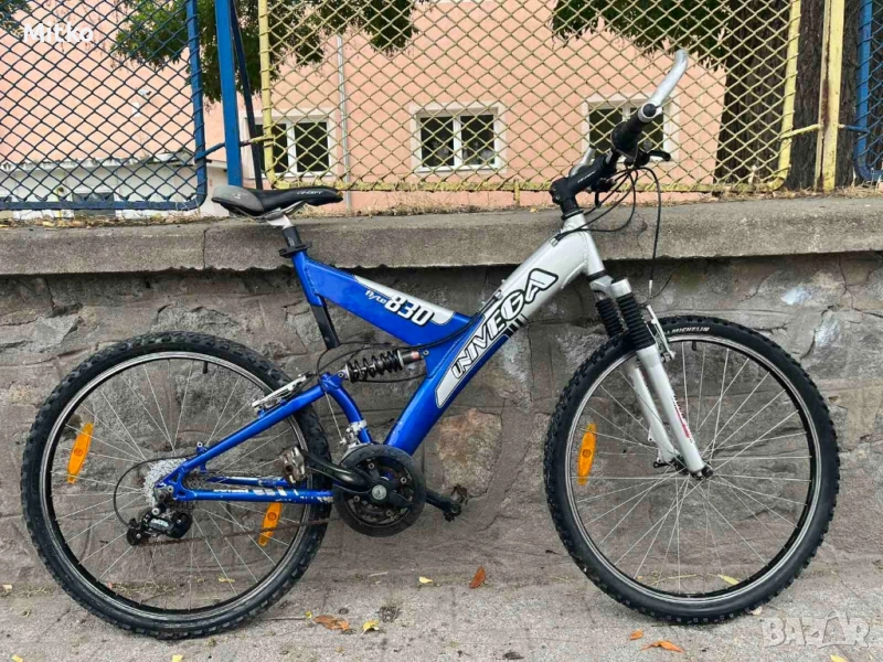 26 цола алуминиев велосипед с 21 скорости усилени капли амортисьори предни и задни , снимка 1