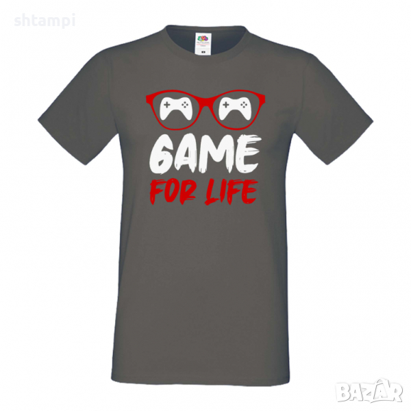 Мъжка тениска Game For Life, снимка 1