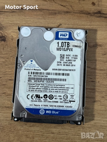 1TB(1000 GB) Хард Диск SATA, снимка 1