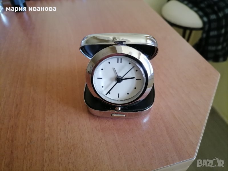 пътнически часовник с аларма, снимка 1