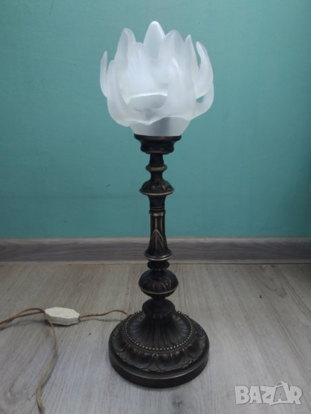 стара настолна лампа арт нуво, снимка 1