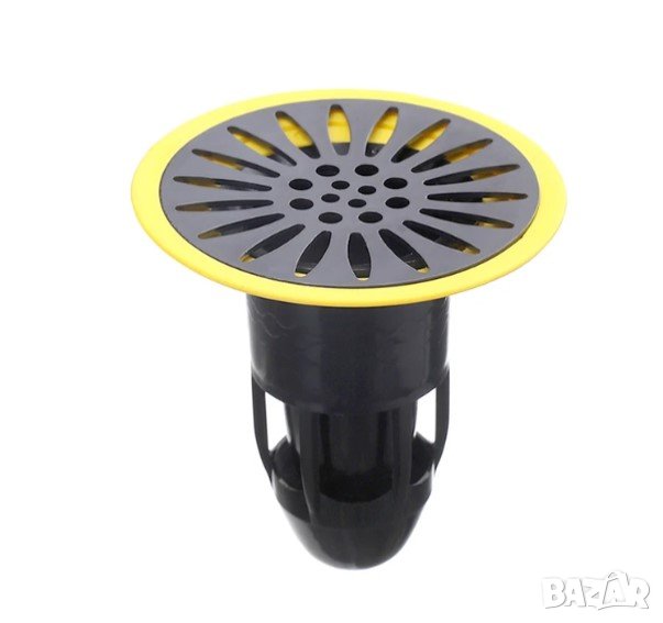 Цедка за подов сифон против неприятна миризма със запушалка за хлебарки, ABS 8 x 7,6см, снимка 1