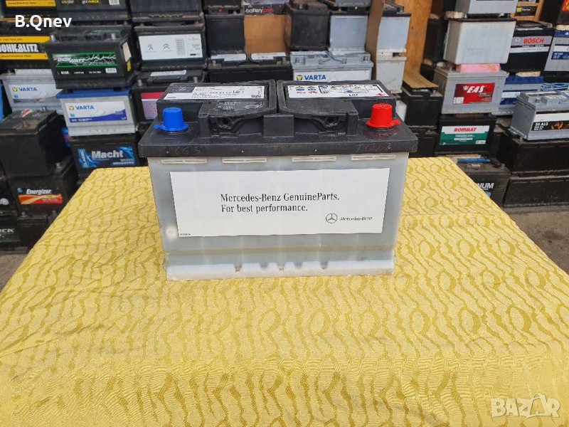 Акумулатор с ГАРАНЦИЯ Mercedes-Benz 74ah Като нов!, снимка 1