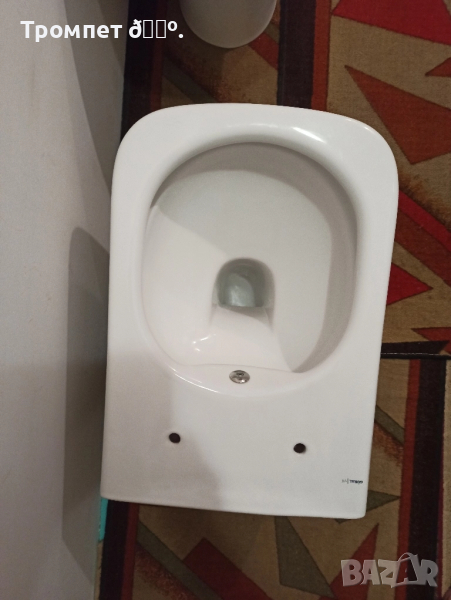 Продавам тоалетна чиния с биде за вграждане, снимка 1