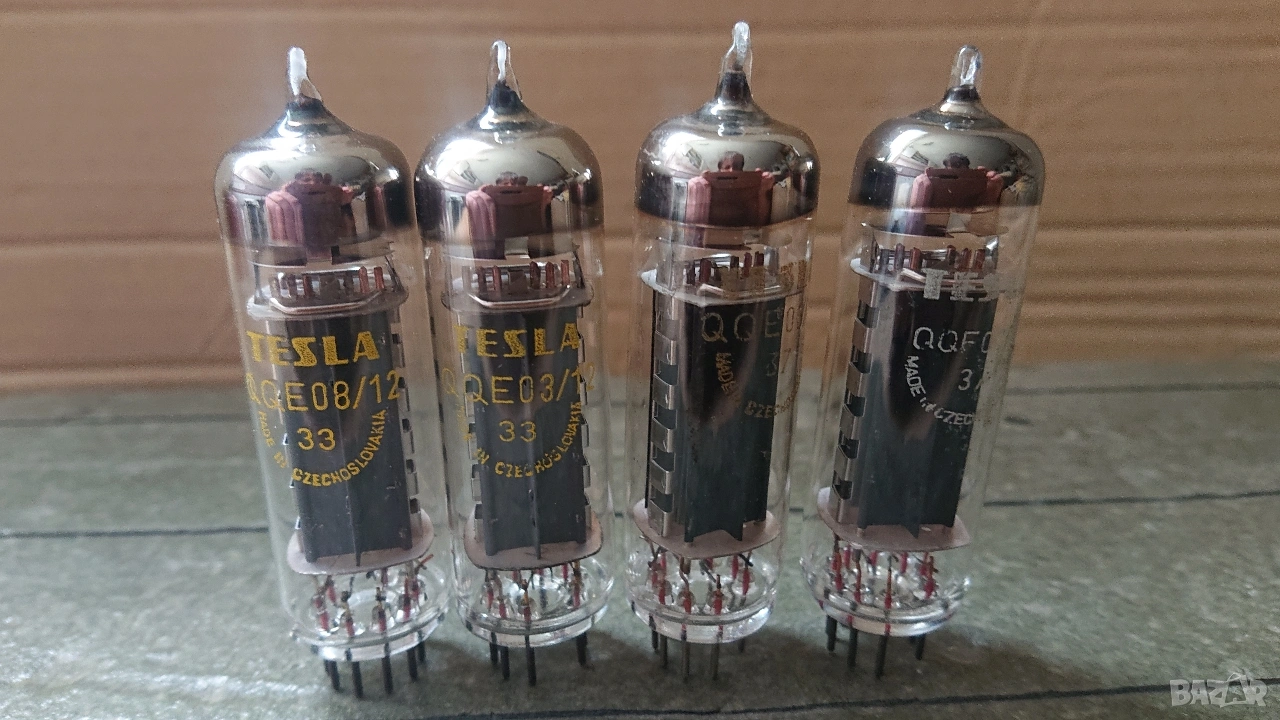 Нови радиолампи TESLA QQE03 /12 , снимка 1
