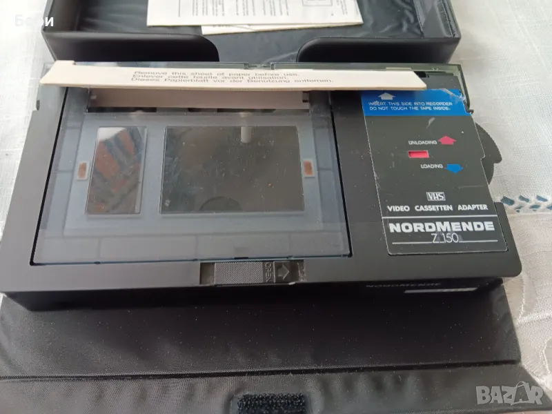 Касета майка VHS 1982г NORDMENDE Z 150, снимка 1