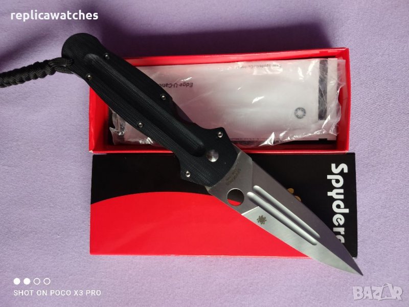 Spyderco Флип нож, снимка 1