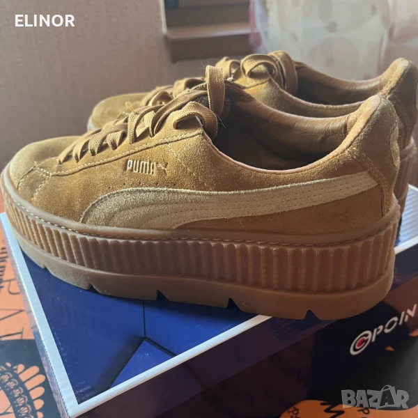 Дизайнерски маратонки Puma fenty 38 номер, 24 см., снимка 1