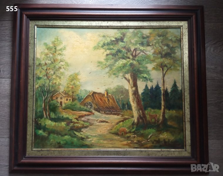 Голяма картина масло - пейзаж в Картини в гр. Варна - ID41168025 | Bazar.bg