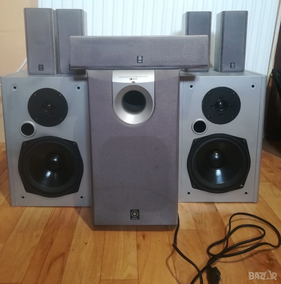 Тонколони и субуфер Yamaha, снимка 1