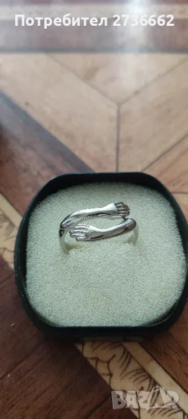 Готически сребърен пръстен , снимка 1