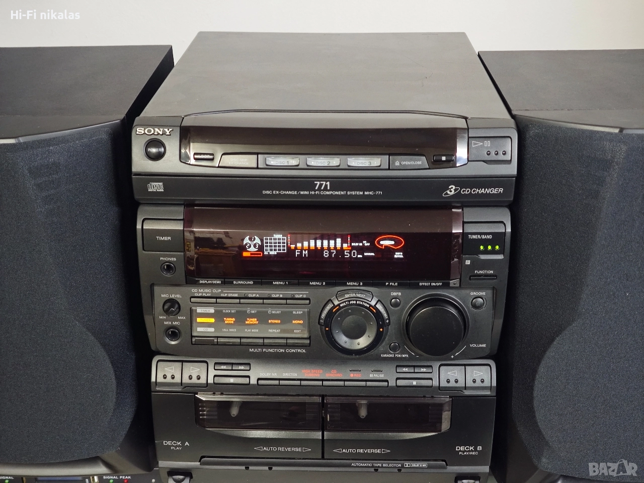 аудио система стерео уредба SONY HCD-H771, снимка 1