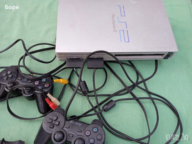 SONY PS 2 Игра,джойстици,кабели, снимка 1
