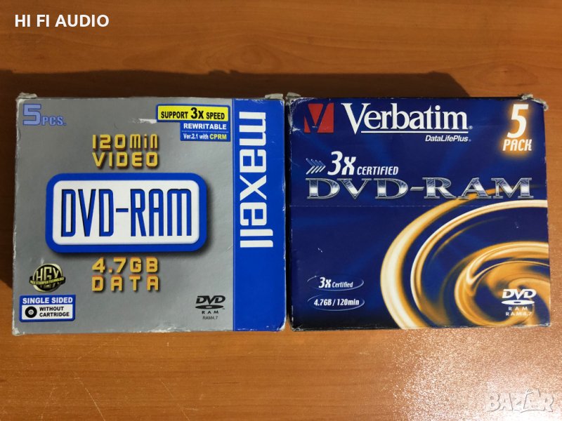 Maxell DVD-RAM 4.7 GB 120 min, снимка 1