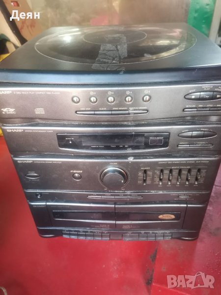 Ретро уредба Sharp cms r400 cdh, забележка , снимка 1