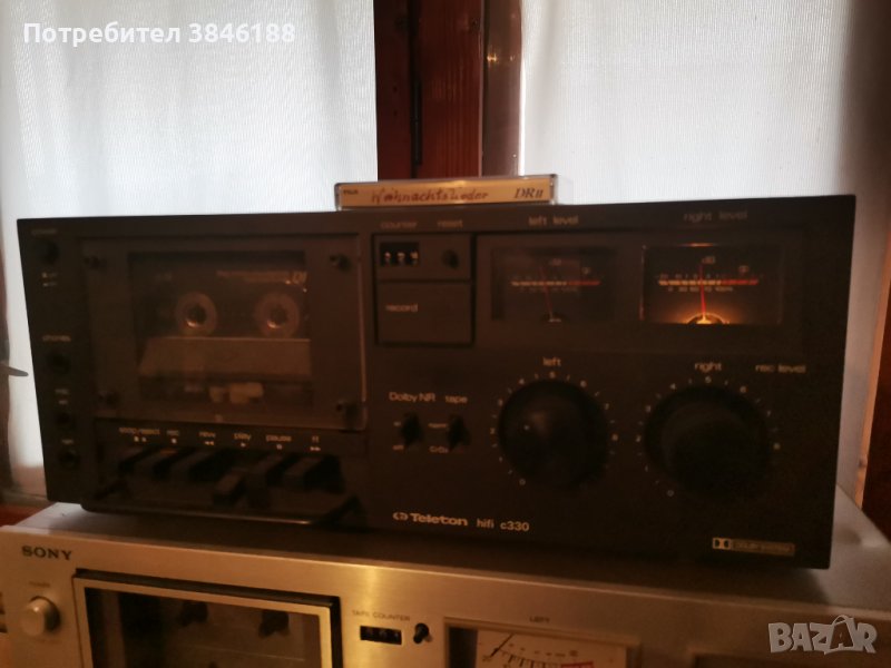 Teleton c330  Stereo hi-fi casette deck, снимка 1