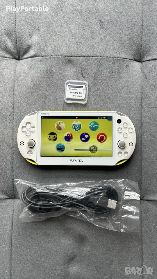 PS Vita PCH-2000 Light Green/White, снимка 1