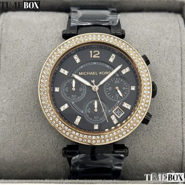 Michael Kors MK5885 Parker Chronograph Black, снимка 1