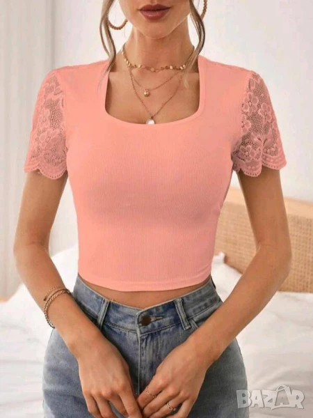 топ с дантела , снимка 1