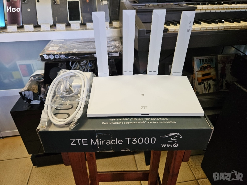 Ритер ZTE T3000 В отлично техническо и визуално състояние., снимка 1