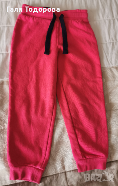 Ватиран панталон тип спортен 2-4г, снимка 1