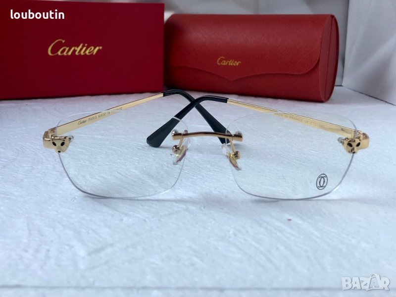 Cartier висок клас слънчеви очила Мъжки Дамски слънчеви 4 цвята, снимка 1