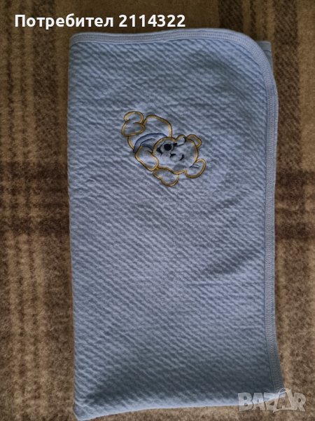 Бебешко одеало 70х80см - 2бр, снимка 1