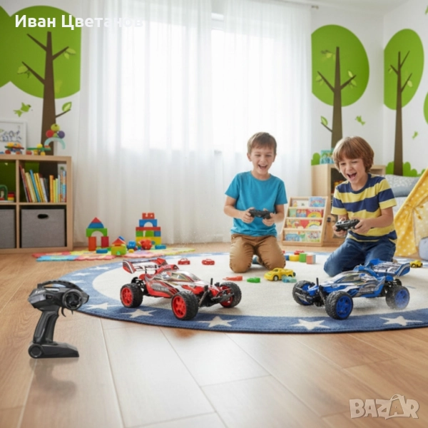 Мощен спортен автомобил Crawler King 2.4GHz High-Speed Car, снимка 1