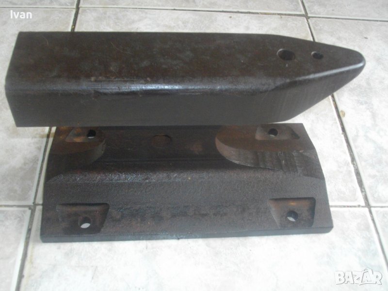 Наковалня-Фабрична-9,0 кг-Почти Нова-Заострена-Масивна-Отлична, снимка 1