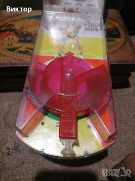 Ретро механична настолна игра баскетболна игра, снимка 1