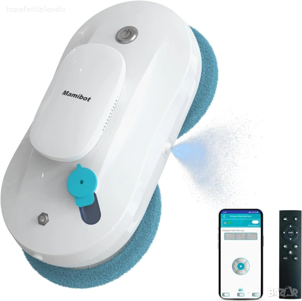 Робот за почистване на прозорци Mamibot Robot, снимка 1