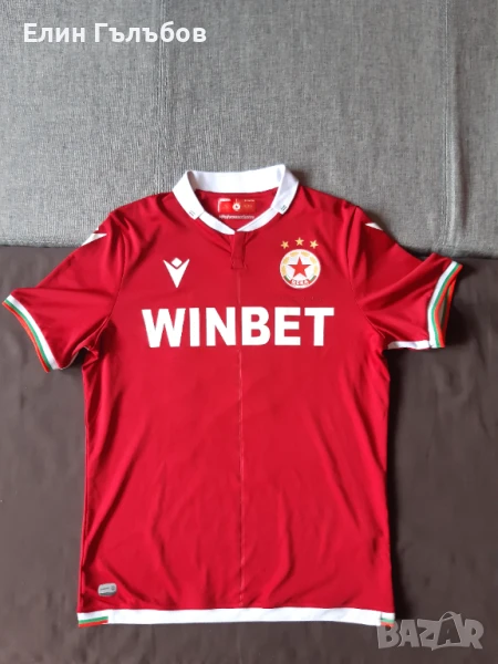 Фланелка (мачова) на ЦСКА, Иван Турицов, снимка 1