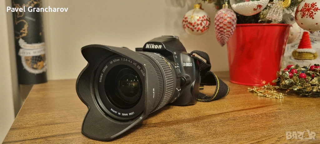 Nikon D3000 + Sigma 18-50mm f2.8-4.5 DC OS HSM, снимка 1