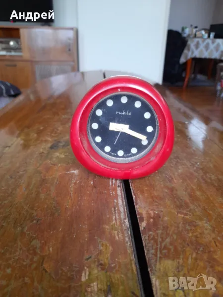 Стар часовник,будилник Ruhla #6, снимка 1