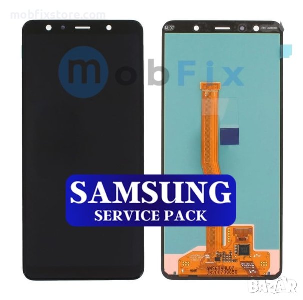 Оригинален дисплей с тъч скрийн за Samsung A7 2018, A750 / Service Pack, снимка 1