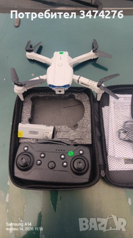  Wifi дрон- истински с HD камера , снимка 3 - Друга електроника - 53094342