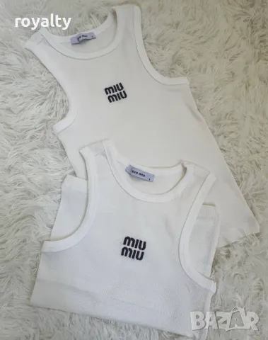 Miu Miu дамски топове Различни модели , снимка 2 - Потници - 50052931