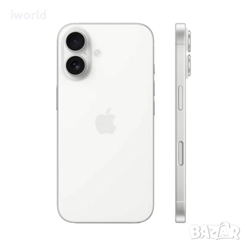 НОВ❗️ 256gb❗️ iPhone 16 PLUS ❗️Лизин iPhone 16 PLUS ❗️Лизинг от 56лв/м ❗️ бял ❗️ white Гаранция❗️, снимка 2 - Apple iPhone - 52885027