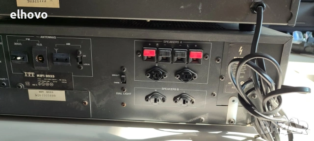 Ресивър и дек ITT HIFI 8033, 8021#1, снимка 10 - Ресийвъри, усилватели, смесителни пултове - 53107177