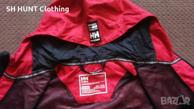 HELLY HANSEN Chelsea Work Waterproof Wind Jacket размер XXL работно яке водонепромокаемо W4-251, снимка 13 - Якета - 51968257