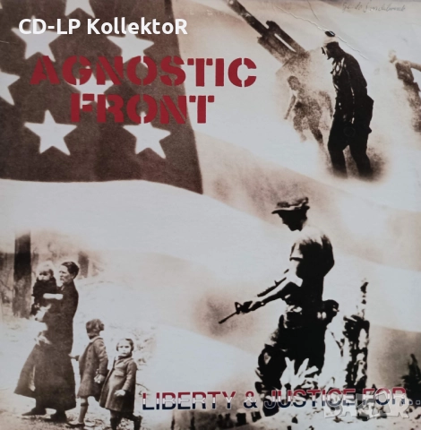 Vinyl за продан (Agnostic Front - Liberty & Justice For…, 1st US Press)