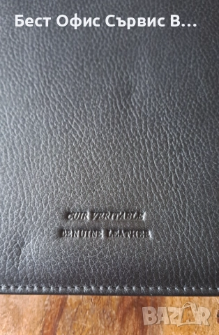 папка луксозна за документи естествена кожа с цип Марксман Marksman A4, снимка 10 - Ученически пособия, канцеларски материали - 52788901