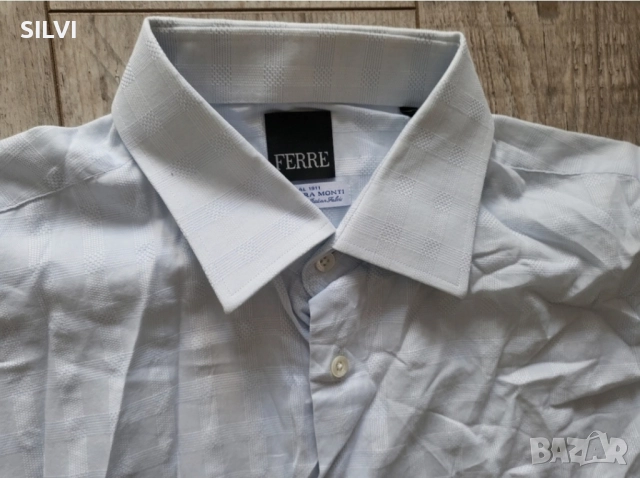Мъжка Нова риза Gianfranco Ferre IT 44, снимка 2 - Ризи - 52253353
