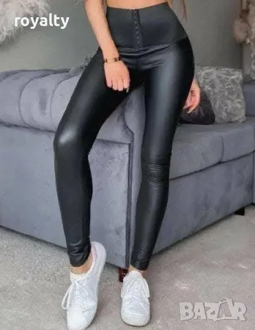 Оформящ кожен клин/панталон, снимка 6 - Спортни екипи - 48999309