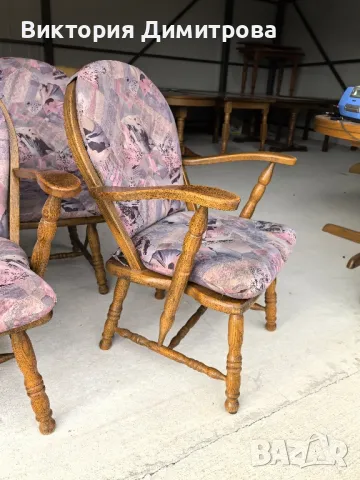 Комплект от 5 кресла, снимка 4 - Столове - 48550576