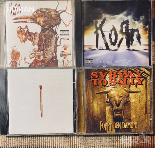 Subway To Sally,Korn , снимка 1 - CD дискове - 39794876