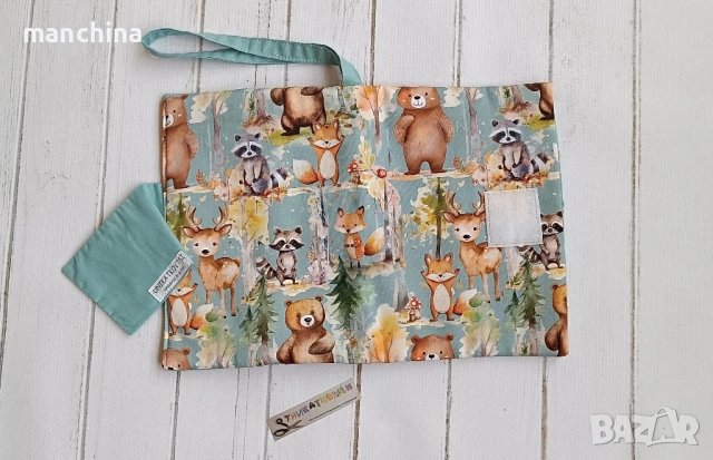 Лимитиран органайзер за пелени/памперси "Горски свят", снимка 3 - Други - 51193095